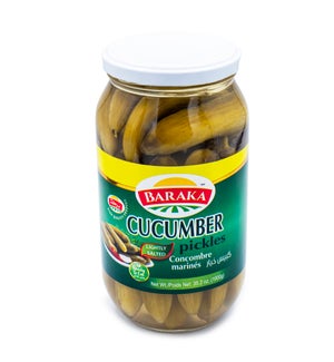 Cucumber Pickles "BARAKA" 1000 g x 12